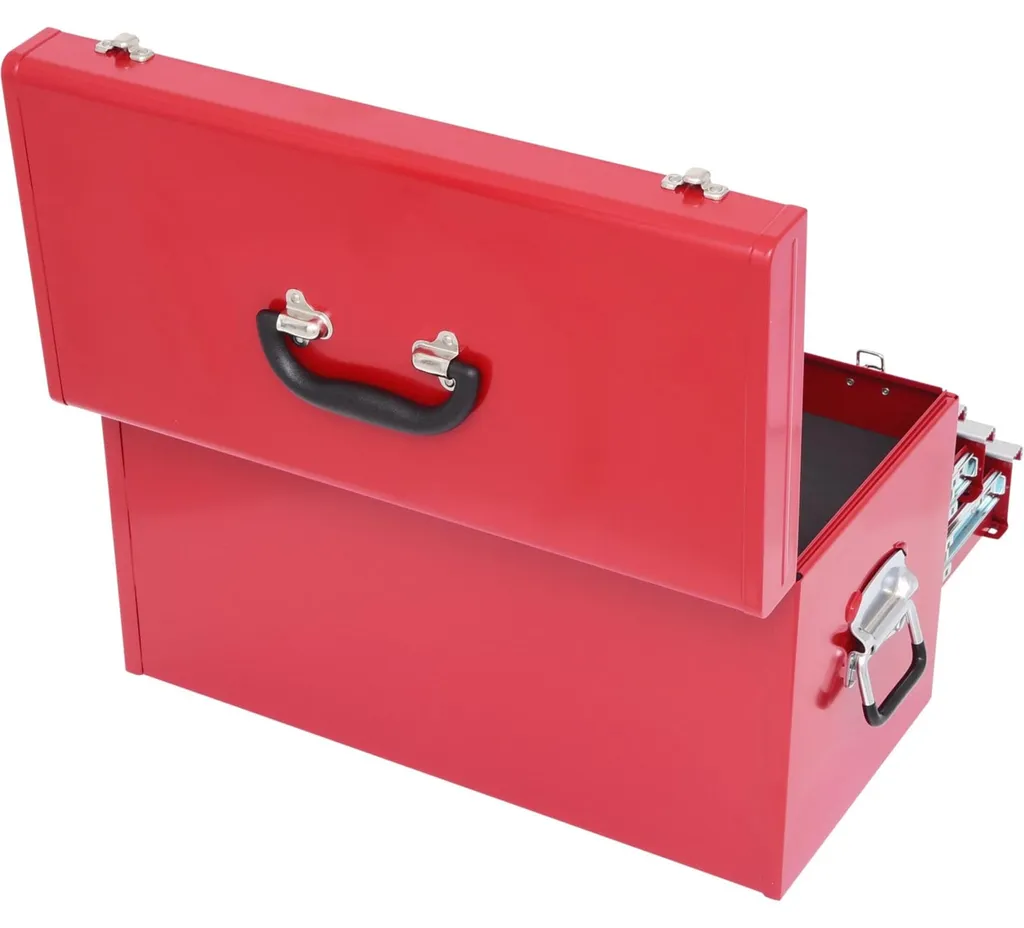 Coffre à outils 3 tiroirs compact et robuste KS TOOLS 891.0003 rouge