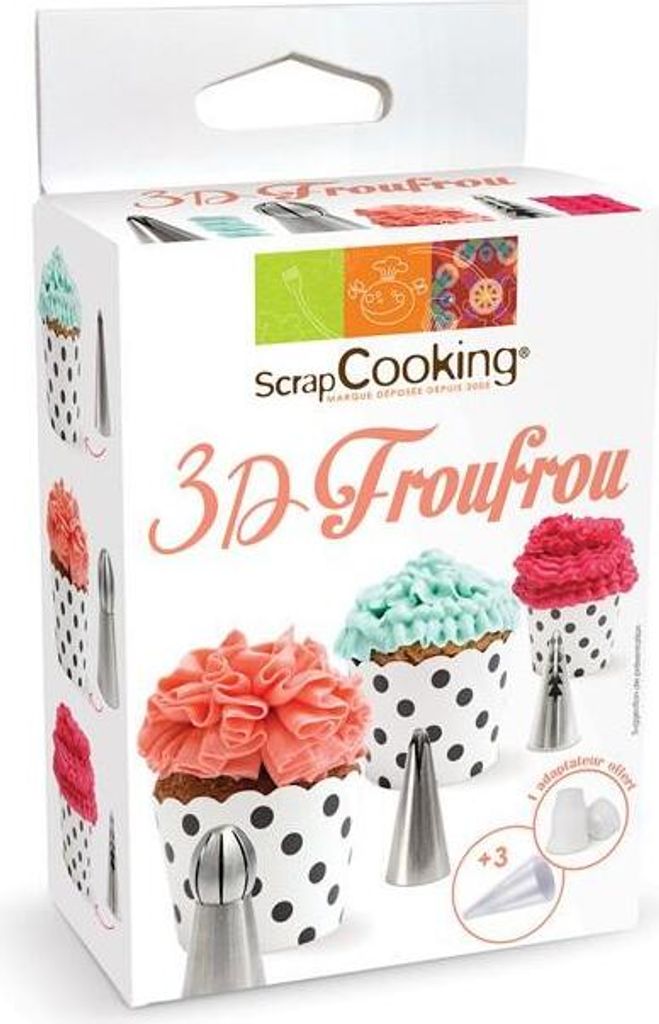 Kit Vereisungsdüsen 3D + Einweg-Spritzbeutel