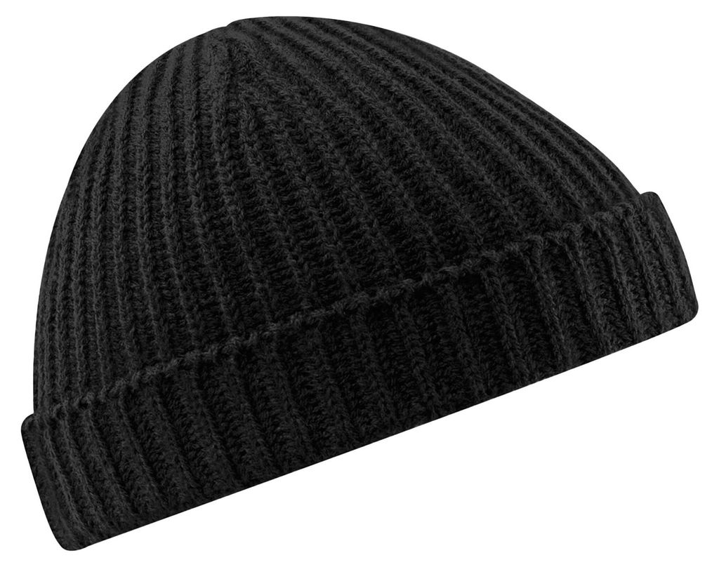 Beechfield - "Trawler" Mütze für Herren/Damen Uni FK1463 (Einheitsgröße) (Schwarz)