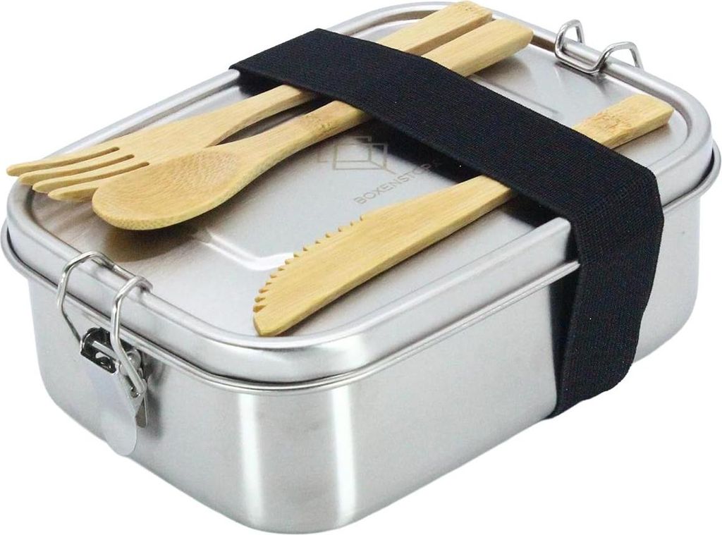 BOXENSTOP Edelstahl Lunchbox 1000ml: Premium & lebensmittelecht