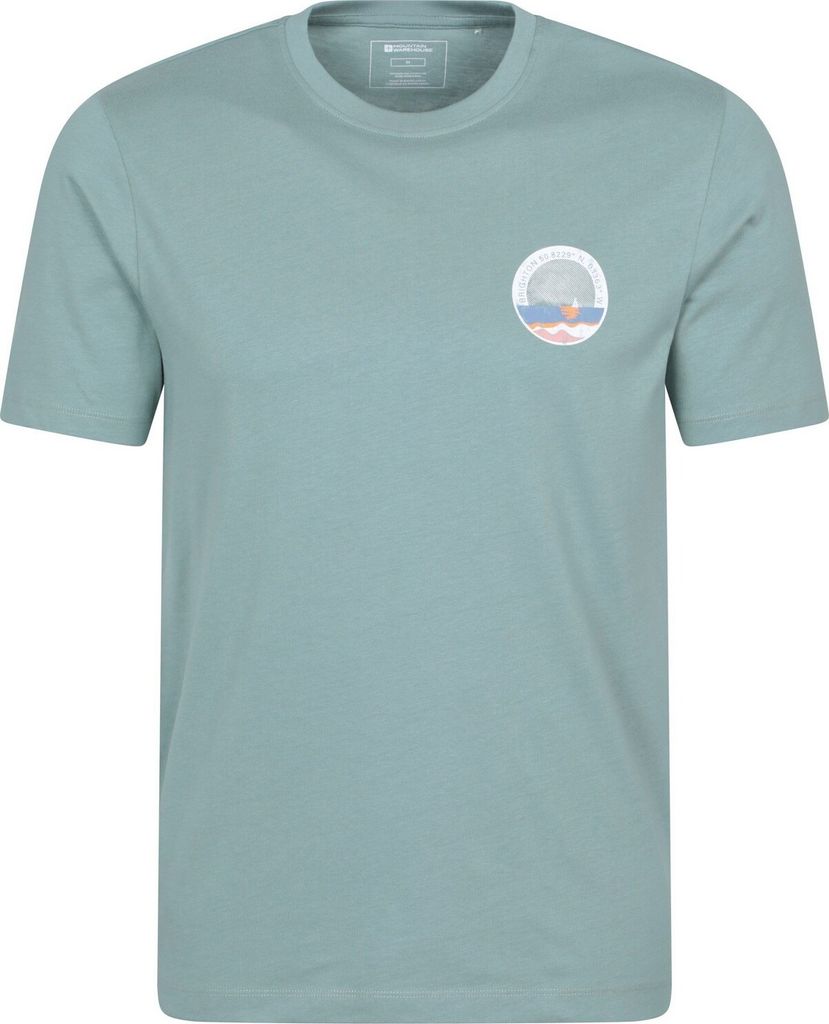 Mountain Warehouse - "Brighton" T-Shirt für Herren kurzärmlig MW4415 (M) (Blassgrün)