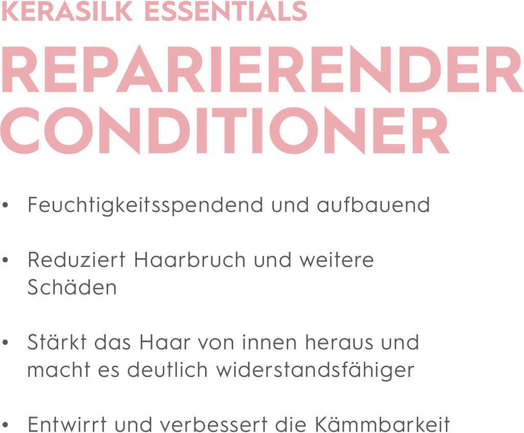 KERASILK Essentials Repairing Conditioner 200 ml Produktbild 4