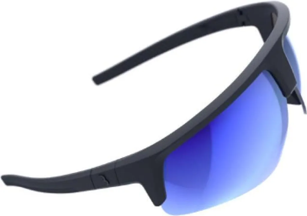 Lunettes de Soleil Sportives BBB Comet MLC Bleu Mat pour Velo et Course
