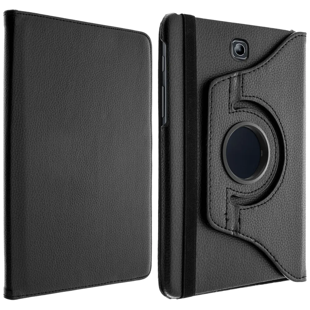 Cover Rotante 360 per Samsung Galaxy Tab S2 8.0 - Protezione Nera