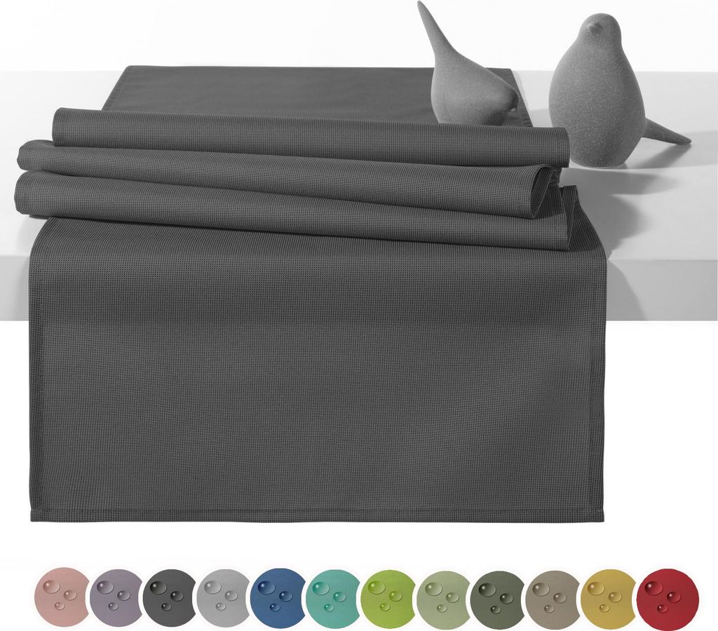 heimtexland Outdoor Tischläufer Garten Tischdecke 45x145 Produktbild 