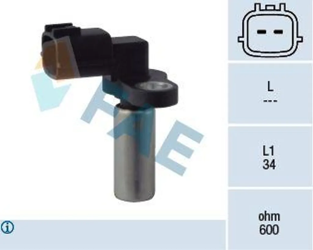 Capteur de régime moteur FAE 79090 et générateur d'impulsions RS329