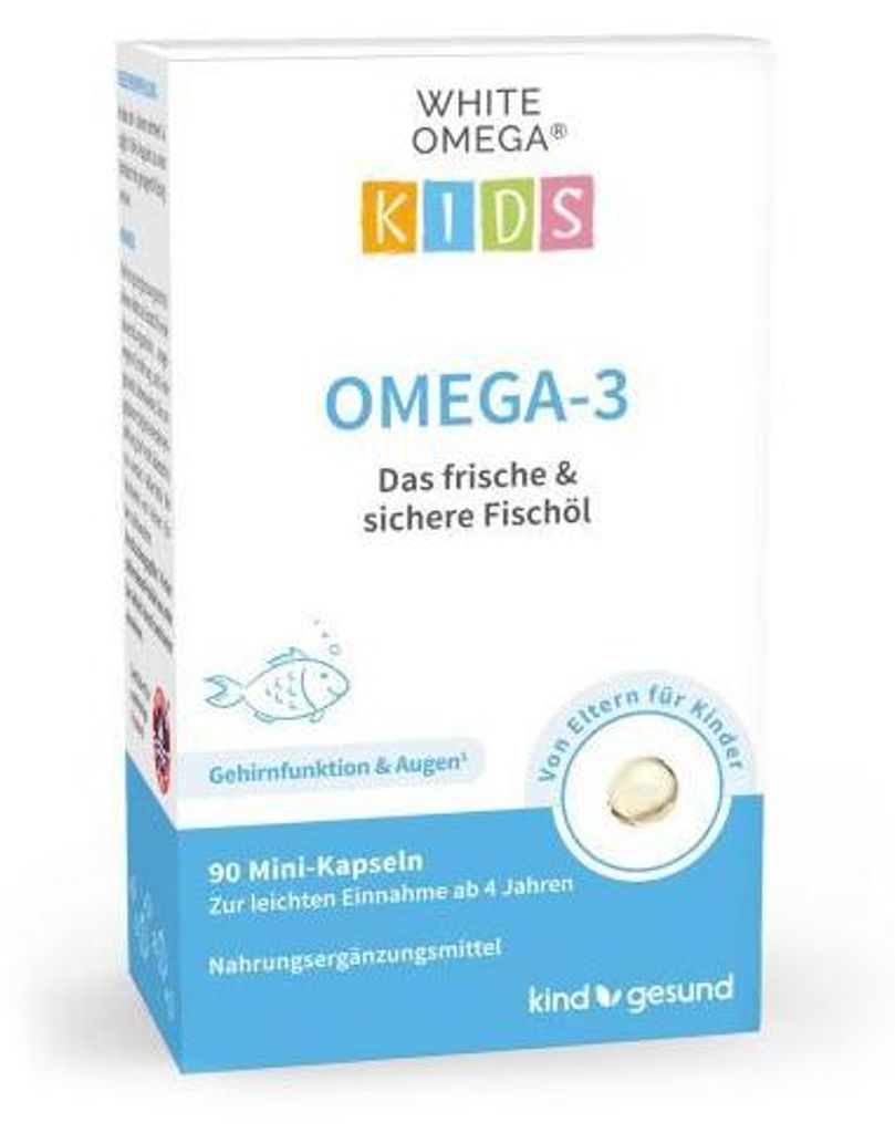 Omega Bianco Bambini Capsule Morbide 90 Capsule Immagine del prodotto 