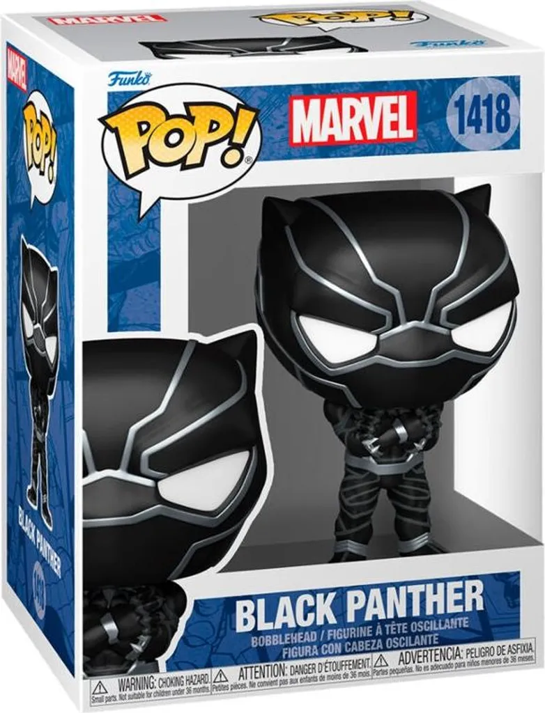 Figurine Black Panther Marvel 15 cm - Solide et Articulée pour Collection
