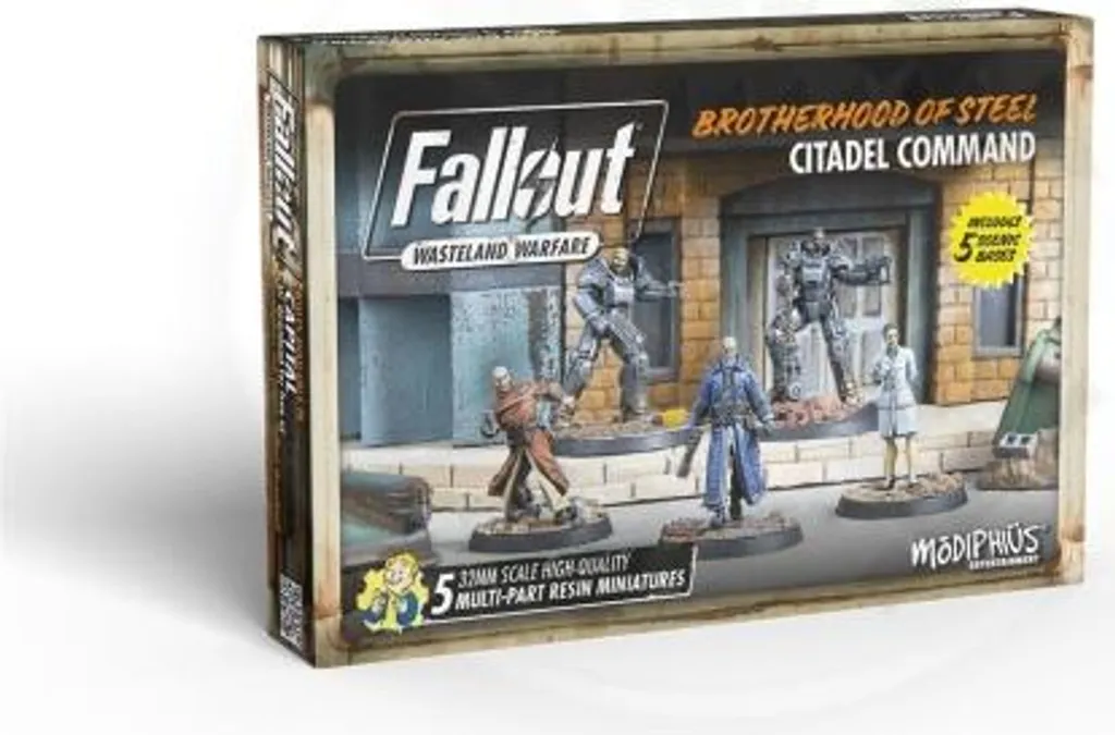 Décor de Jeu de Figurines Citadelle Confrérie de l'Acier pour Fallout - 4