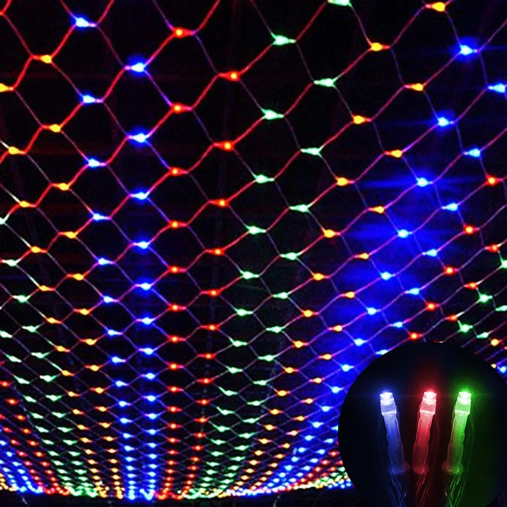 Luci Fiabesche a Rete 3x2M: Illuminazione Decorativa 200 LED