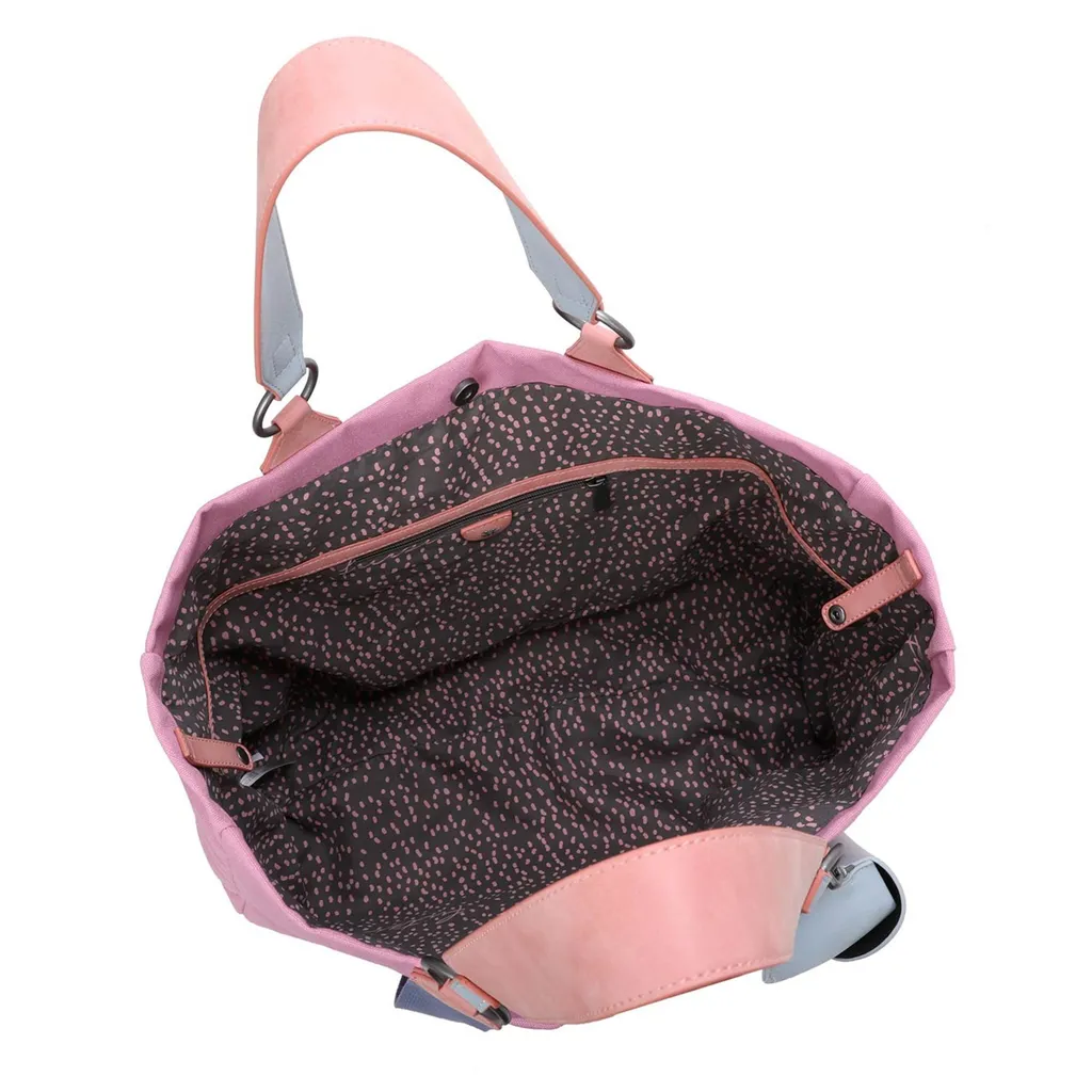Fritzi aus Preußen Izzy Shopper Canvas Rosy - Borsa Lavoro Vegan - 3