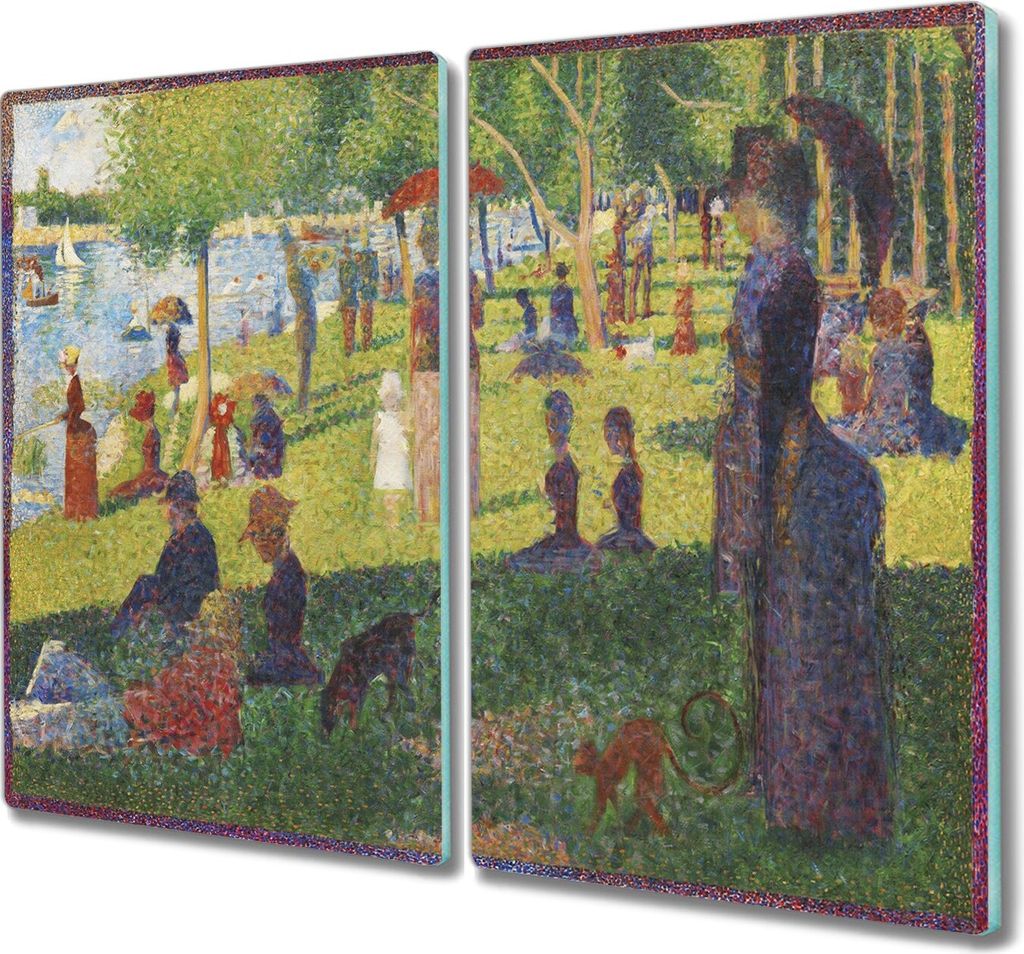 Coloray Herdabdeckplatte 2x30x52 cm Schneidebrett Produktbild 