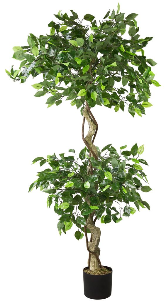 Decovego Künstlicher Ficus Benjamin, Kunstpflanze, 170 cm Produktbild 