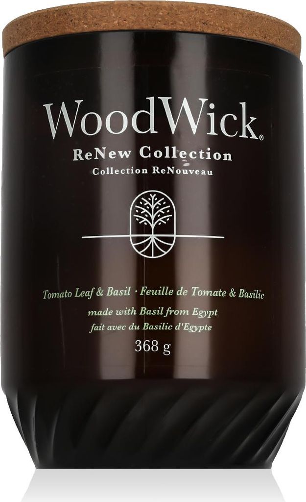 WoodWick Tomato Leaf & Basil, andere, Braun, Basilikum, 1 Produktbild 