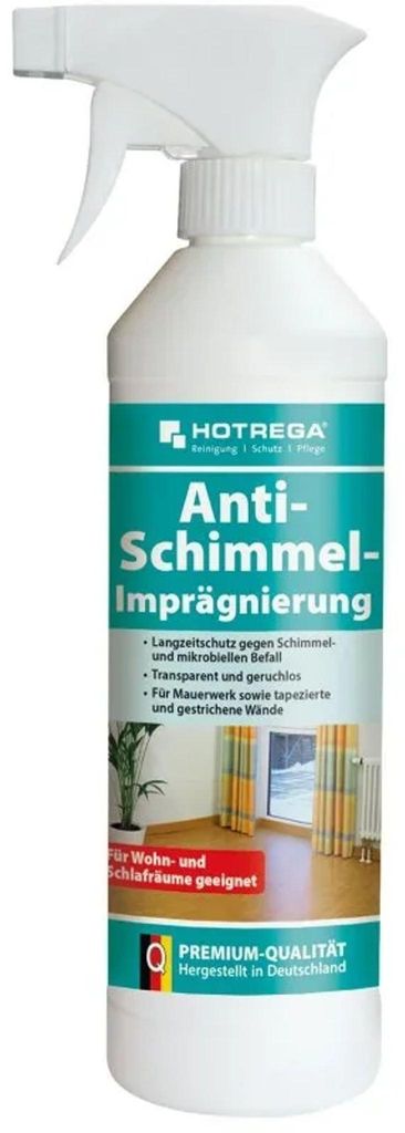 HOTREGA Anti Schimmel Imprägnierung 500 ml Sprühflasche Produktbild 