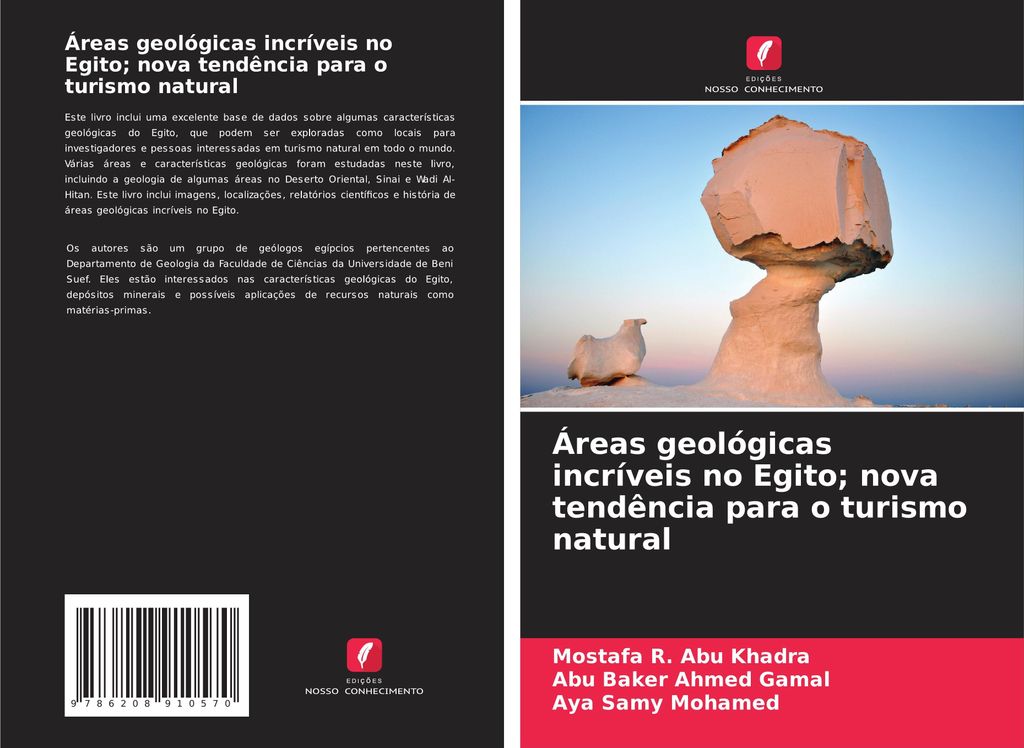 Áreas geológicas incríveis no Egito; nova tendência para o turismo natural