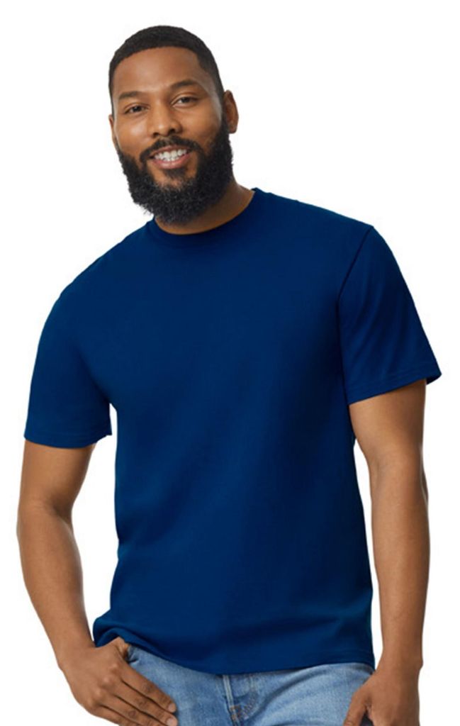 Gildan - "Softstyle" T-Shirt für Herren/Damen Uni FK2166 (M) (Marineblau)