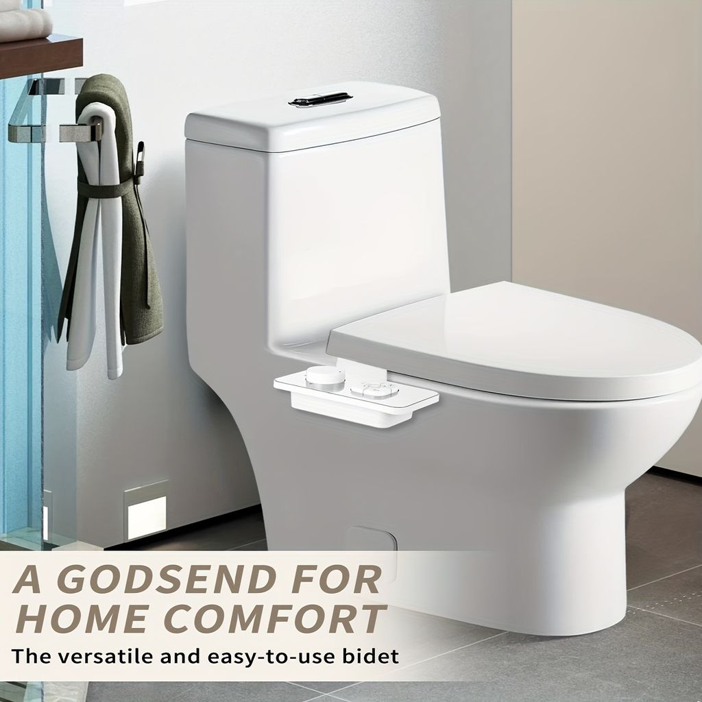 Bidet-Aufsatz, nicht elektrisch, Bidet-Toiletteneinsatz mit Produktbild 7