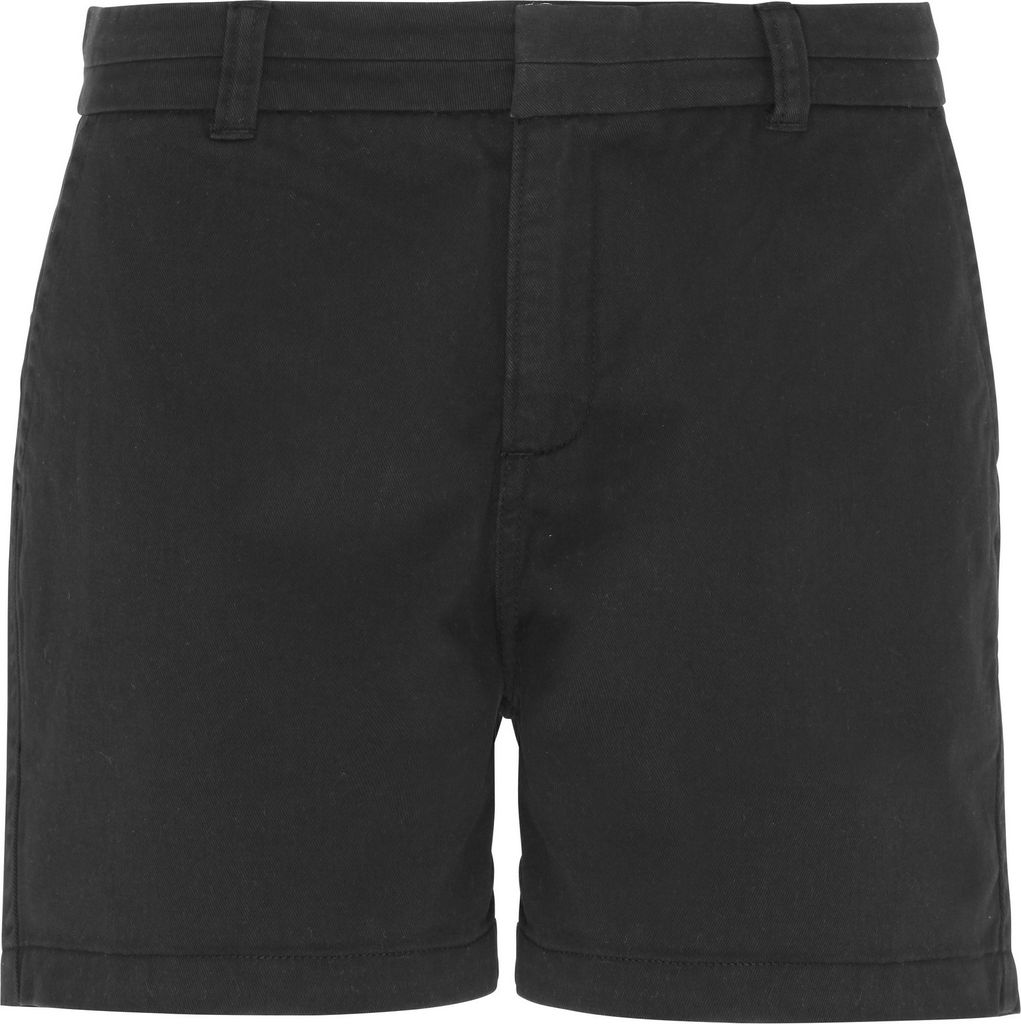 Asquith & Fox Damen Shorts RW4812 (M) (Schwarz)