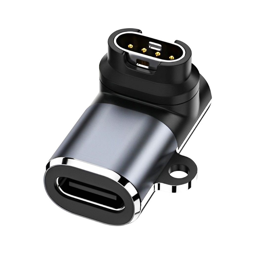 Typ-C Ladekabel Adapter Für Garmin Fenix 5 5S 5X Plus 6 6X 6X Pro 7 7S Vivoactive 3 Venu/Venu2/Venu3 / Garmin Vivoactive 3/4/5/3s Vertikale Biegung