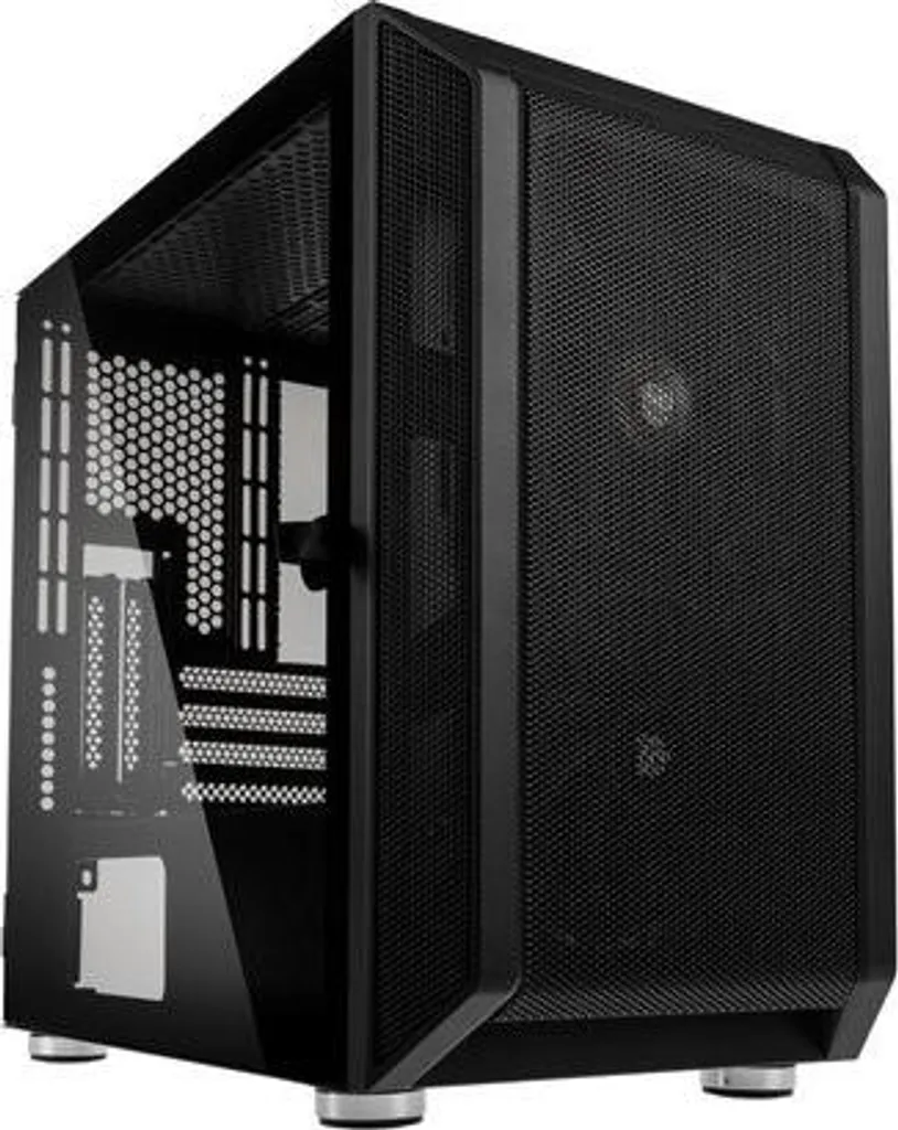 Kolink Citadel Mesh Nero - Case Micro-Tower Elegante per Workstation