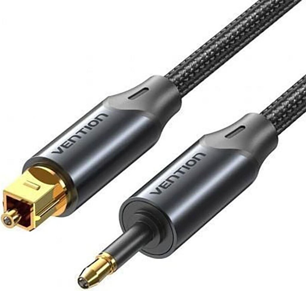 Kabel de audio de fiber optic vention bkcbh/ 2m/ schwarz