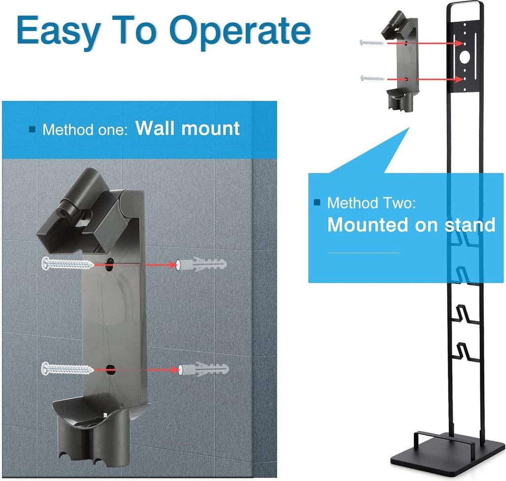 Vakuum Wandhalterung Für Staubsauger & Wischer - Starke Haltung Für Garage & Haus