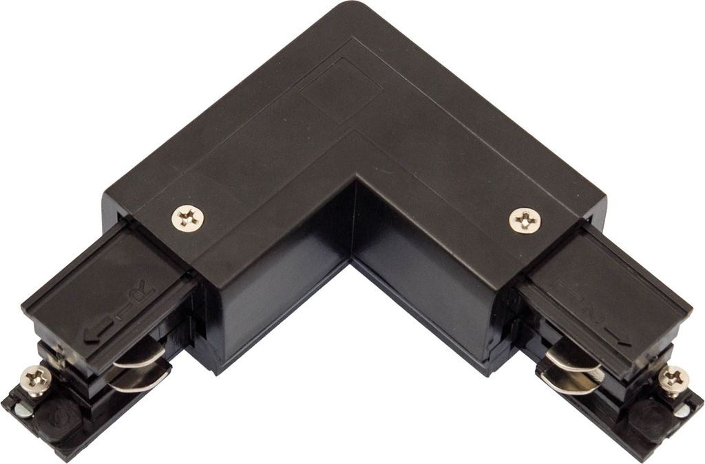 Spectrum LED SPS-2 Leitungsverbinder für 3-Phasen Stromschiene IP20 Schwarz L rechts