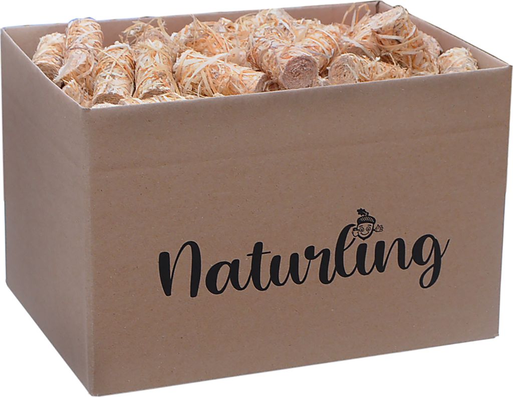 naturling Holzwolle Anzünder gewachst 200 Stück - Produktbild 