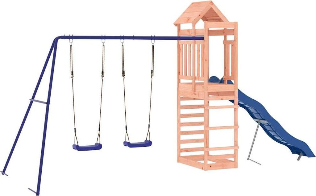 vidaXL Spielturm Massivholz Douglasie