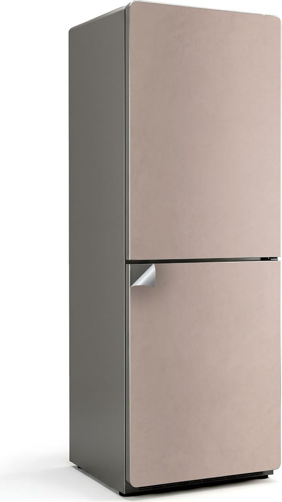 Farbe Hellviolett – Kühlschrank Aufkleber – Klebefolie Kühlschrank – Kühlschrank Nachbildung – Kühlschrankfolie selbstklebend – Küch...