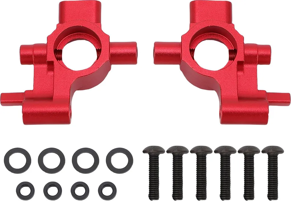Ricambi Rosso Lega Alluminio 10537 per RC 4-Tec 1/10 Drift Car