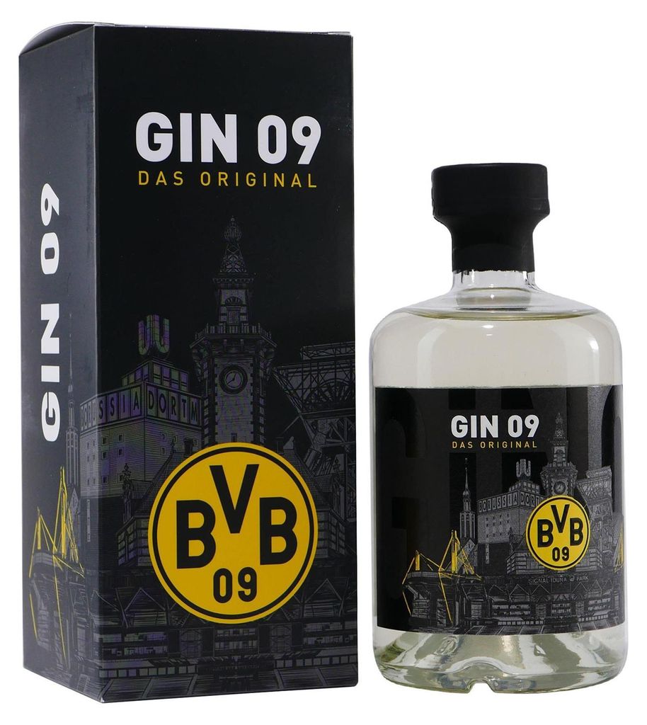 BVB Gin 09 - Das Original, 43% Vol. 0,5 l Produktbild 