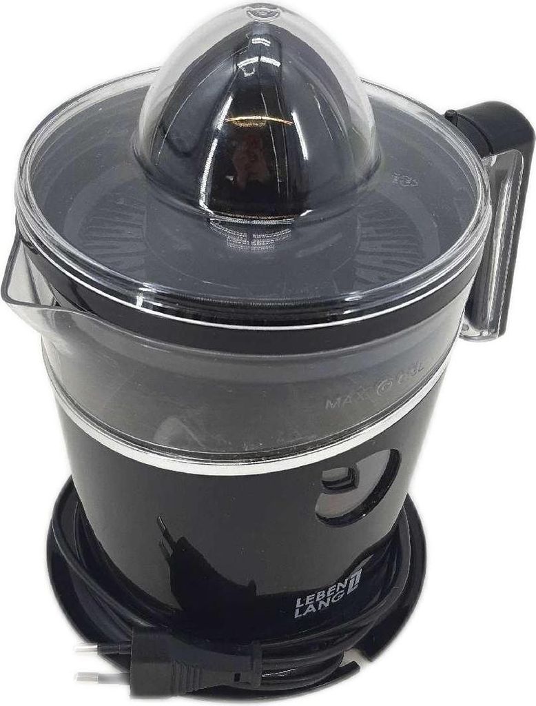 LEBENLANG Saftpresse Küchengerät Orangenpresse 800ml Produktbild 