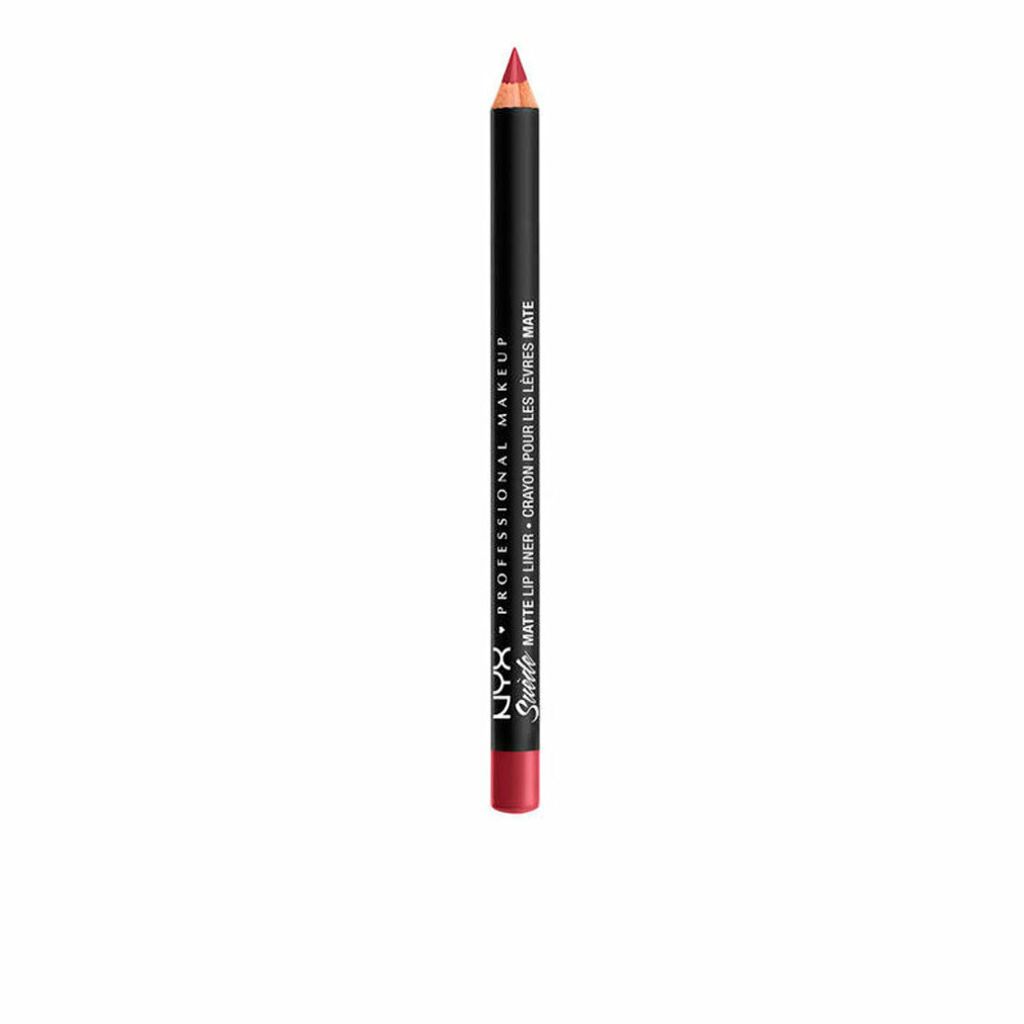 NYX Professional Makeup Suede Matte Lip Liner, Cherry Skies, Frauen, Phenyl Trimethicone, Microcrystalline Wax/Cera Microcristallina/Cire Microcris...