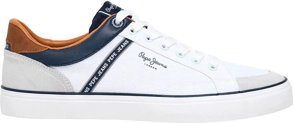 Baskets Blanches Pepe Jeans Kenton Stage 41 - Alliez Confort et Design