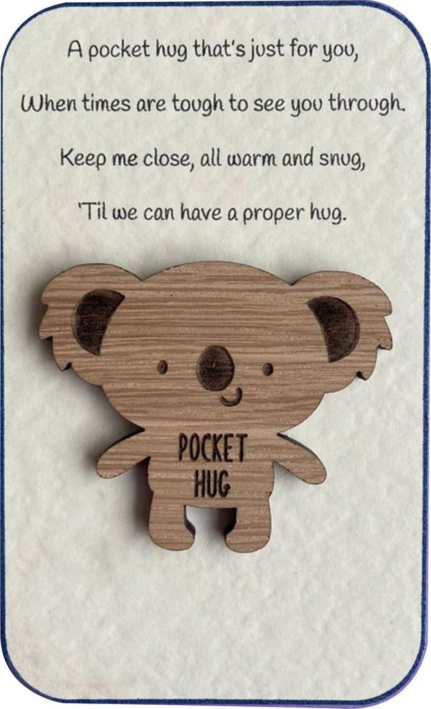 Holz Token schöne Persönlichkeit exquisite solide kreative Muttertagsgeschenke kompakte Tasche Hölmtier -Token für Festival-F