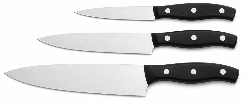 Set di coltelli, 3 pezzi, 420 x 135 mm Immagine del prodotto 