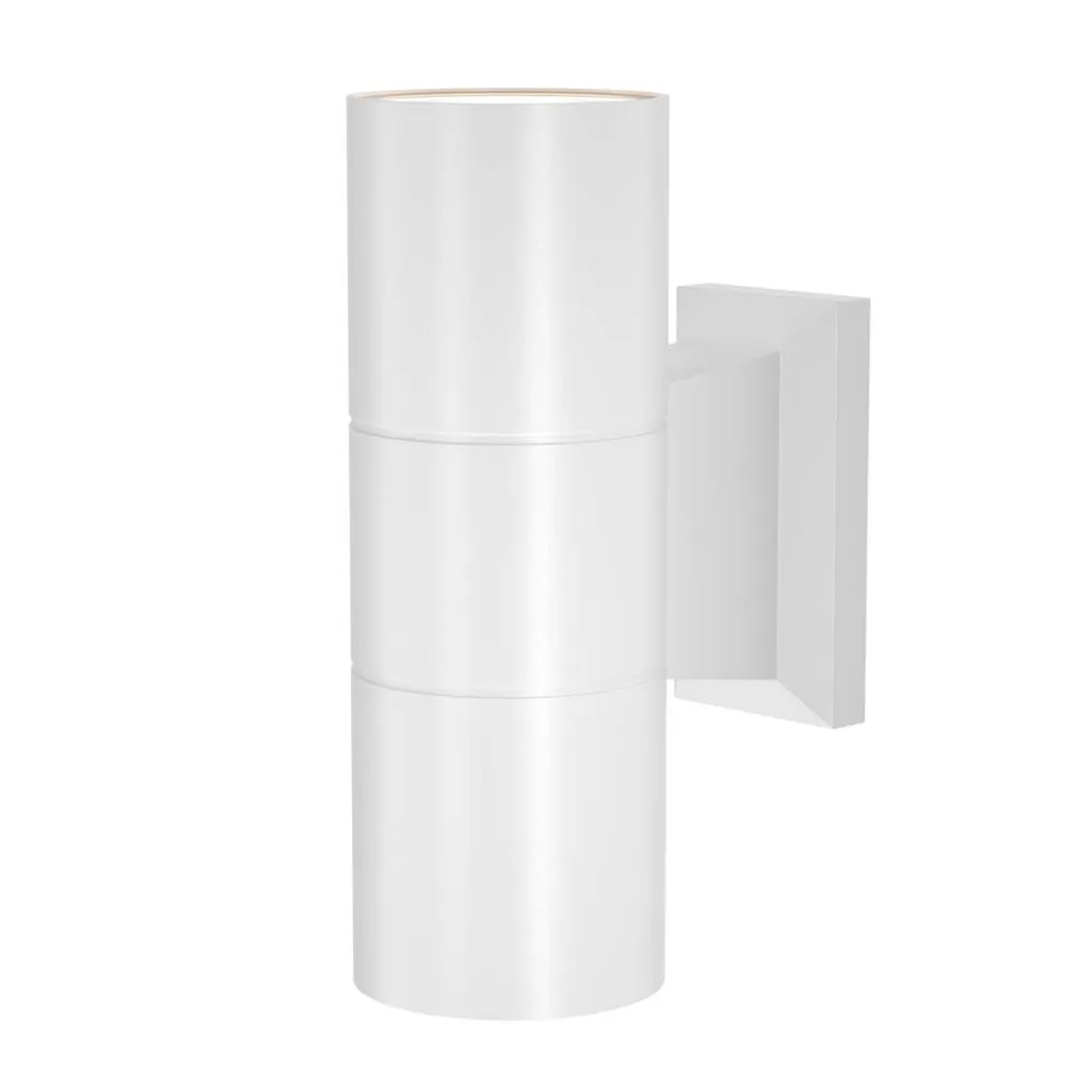 Applique murale IP54 étanche blanche 18cm GU10 haute résistance eau