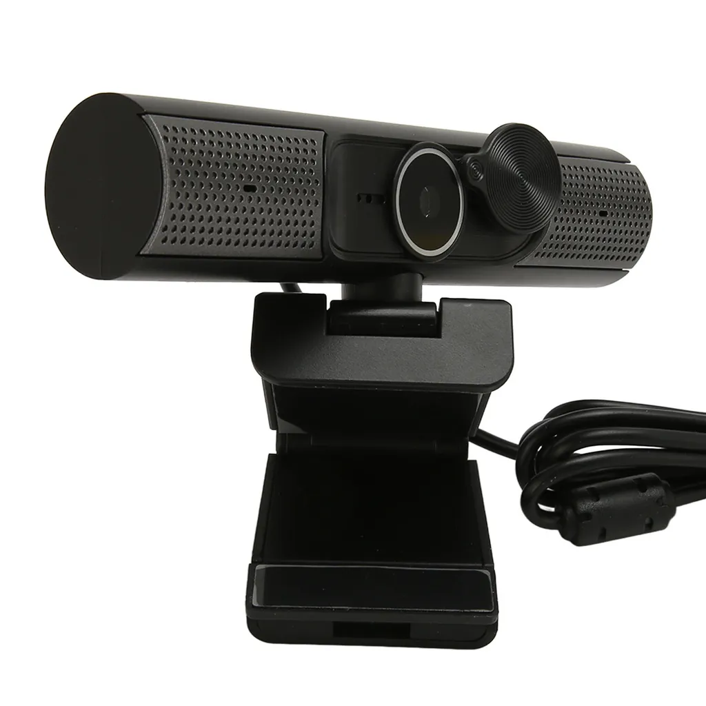 Caméra PC pour ordinateur portable et de bureau USB Noir