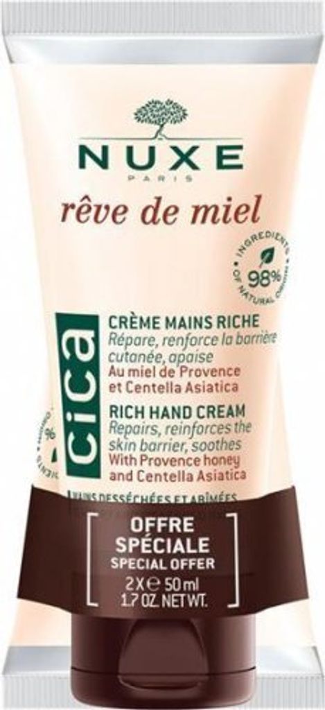 Nuxe Reve De Miel Hand Cream Duo Set 2x50ml 100 ml
