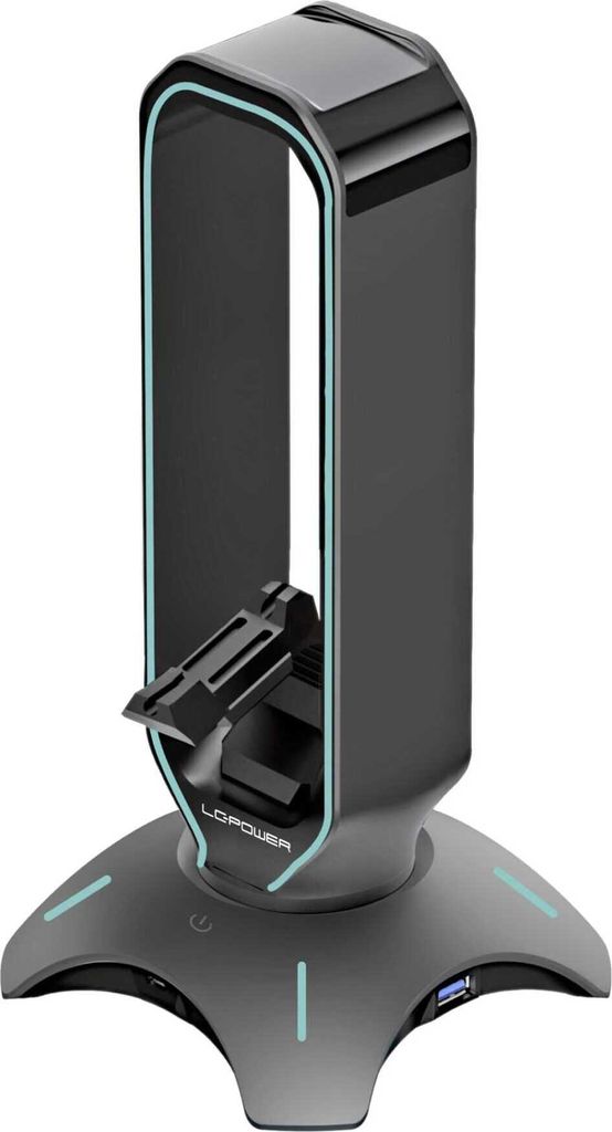 LC-Power Headset Headset-Ständer LC-HUB-HEAD-BUNGEE Immagine del prodotto 