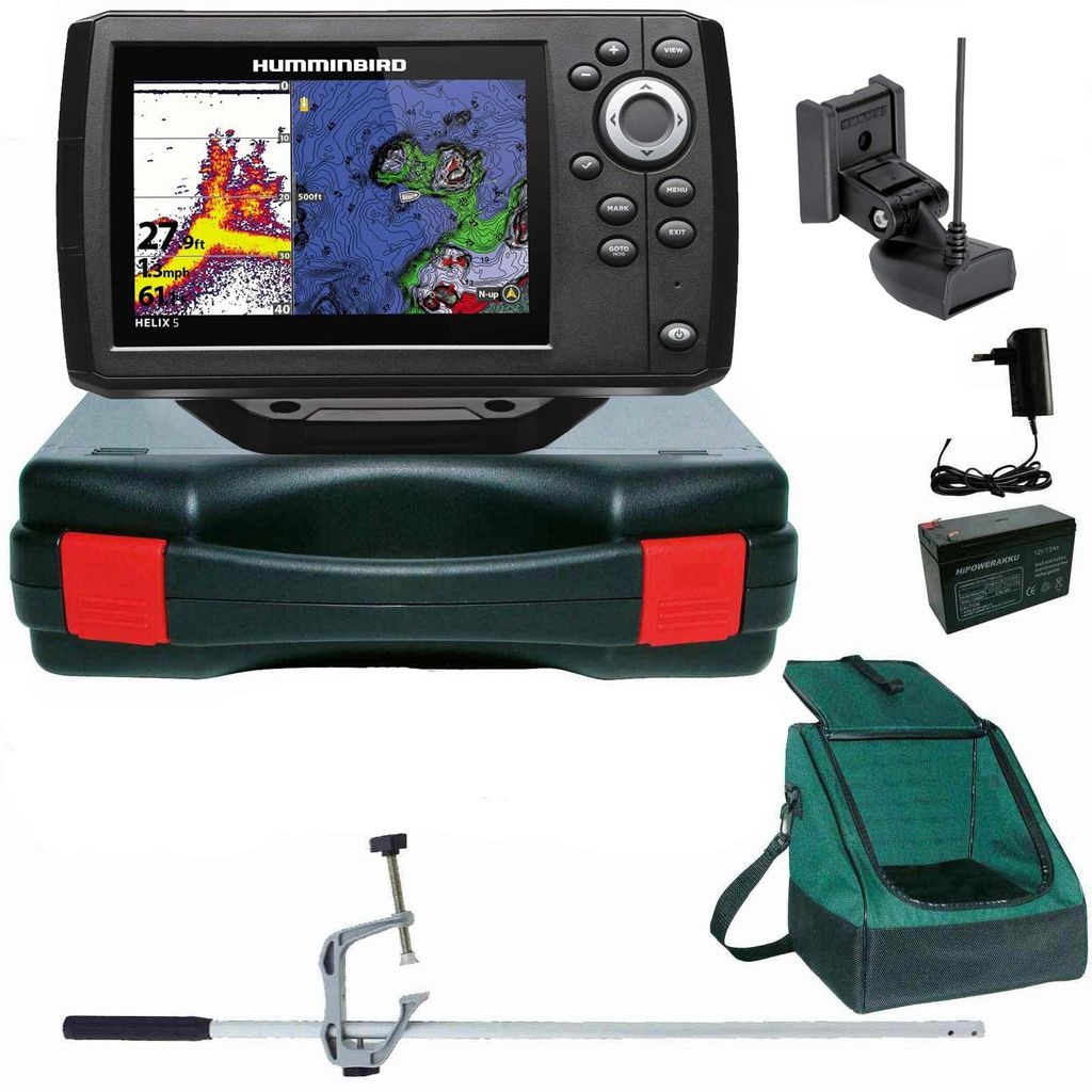 Humminbird Helix 5 Chirp GPS G3 GPS Kartenplotter Echolot Produktbild 