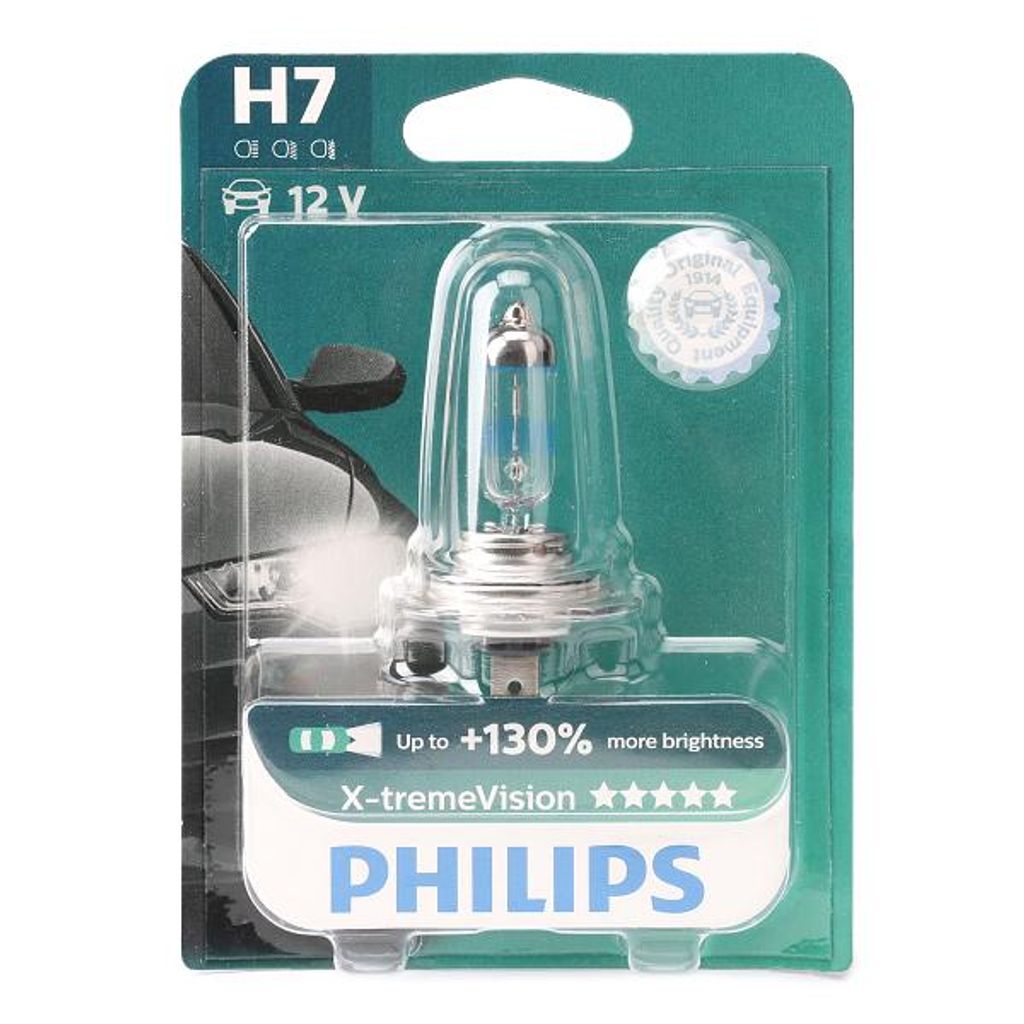 130% Licht 55W Philips H7 White Vision 55 Watt 12V Frontlampe Scheinwerfer