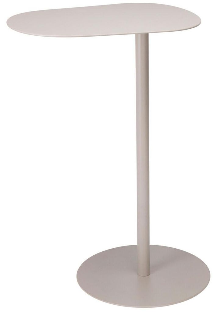 Tavolo pieghevole ovale 35 x 53 cm beige Immagine del prodotto 