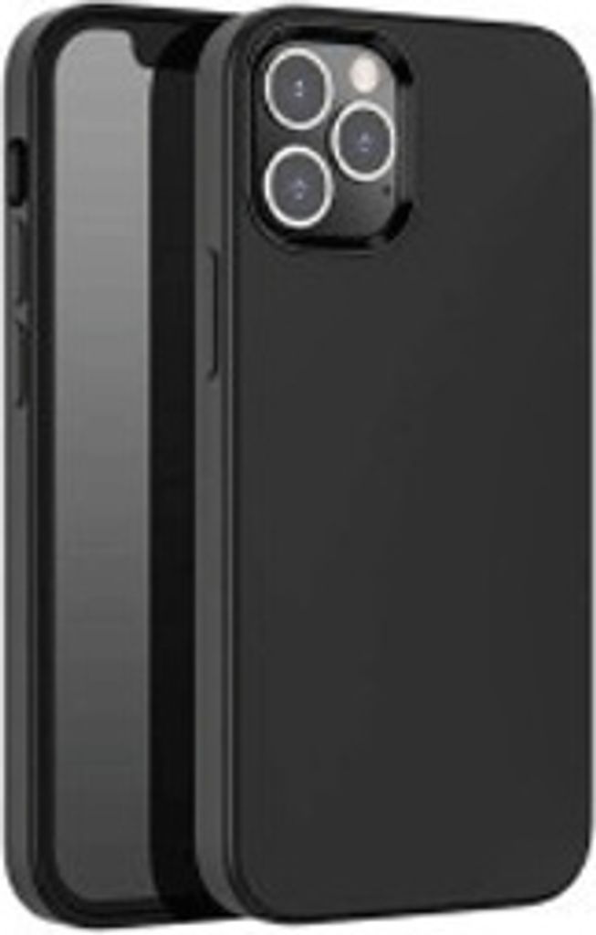 starfix Ultra Slim Silikon-Tasche (2mm) für Apple iPhone 15 Pro Max, schwarz