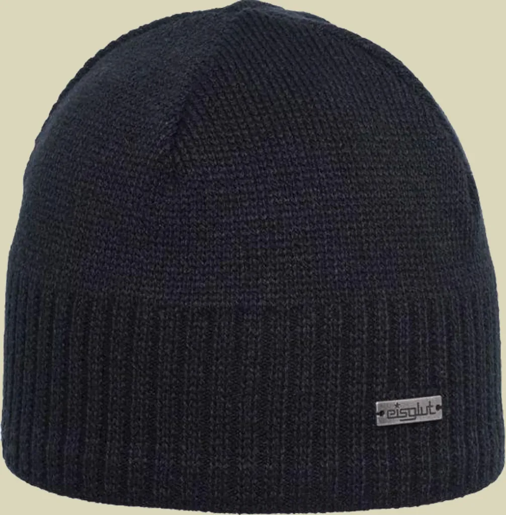 Bonnet de ski homme XL noir Eisglut Ben - Idéal sports d'hiver et ville