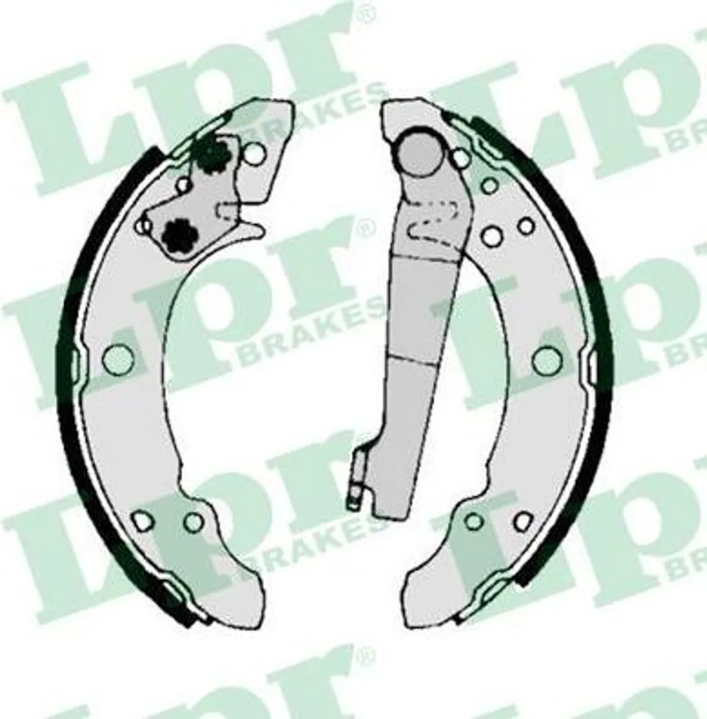 Analisi Ganasce LPR 00140 - Standard OE 531609528X per VAG