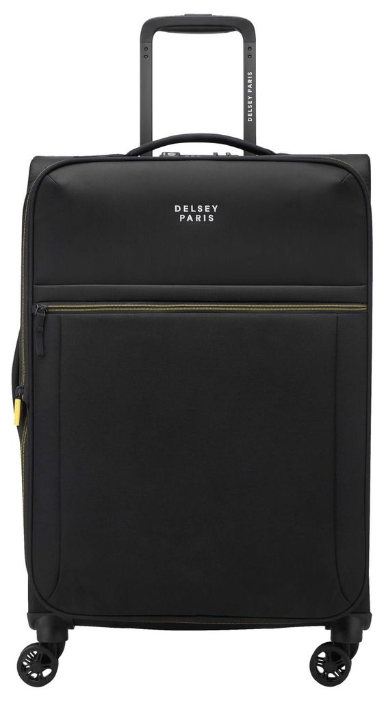 Delsey BROCHANT 3, Karre, Soft Shell, Schwarz, Deep black, Produktbild 