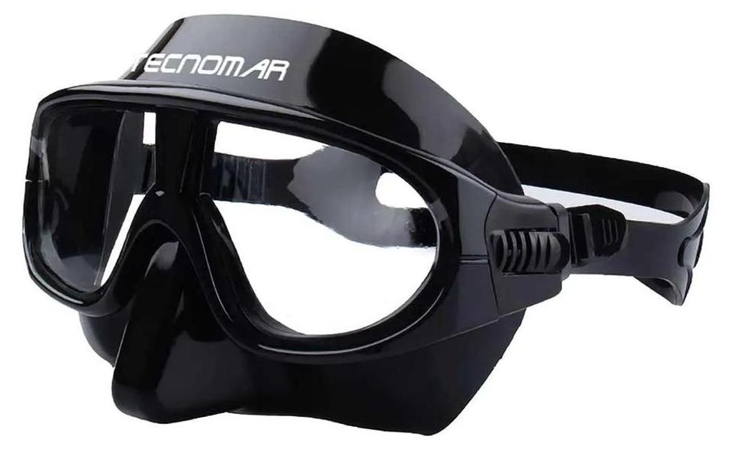 Tecnomar Imperial Freitauchmaske Schwarz Schwarz One Size